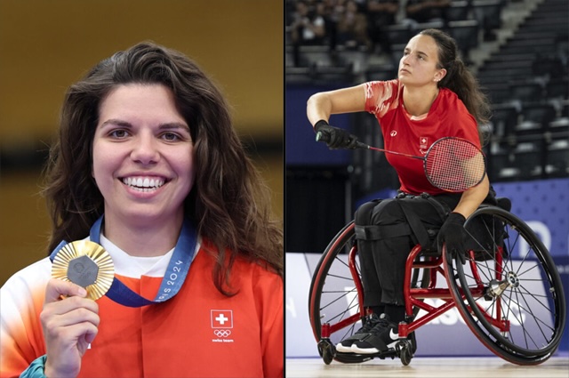 Die beiden Nominierten: links Olympiasiegerin Chiara Leone; rechts: die Olympiadritte Ilaria Olgiati. Fotos: zVg