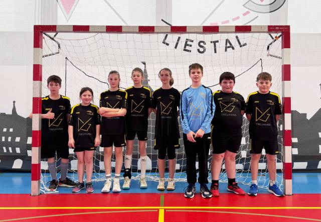 Das U13-Team der HSG Eiken konnte sich am Turnier in Liestal nicht durchsetzen. Foto: zVg 