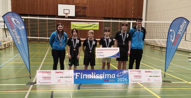 Die Rookies des VBC Rheinfelden