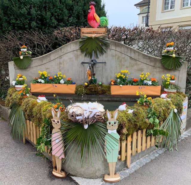 Der Schützenbrunnen in Laufenburg