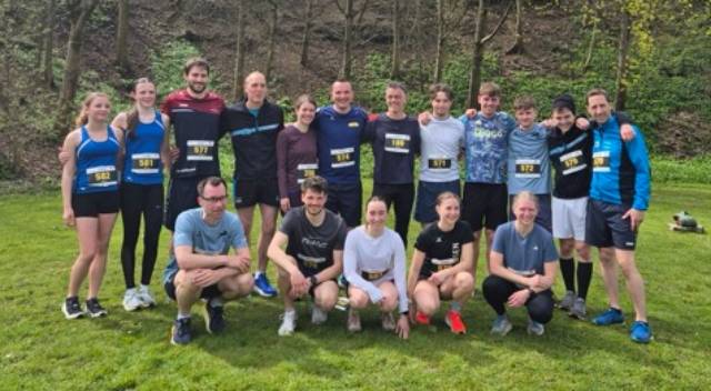 Der TV/DTV Wölflinswil beim Osterlauf