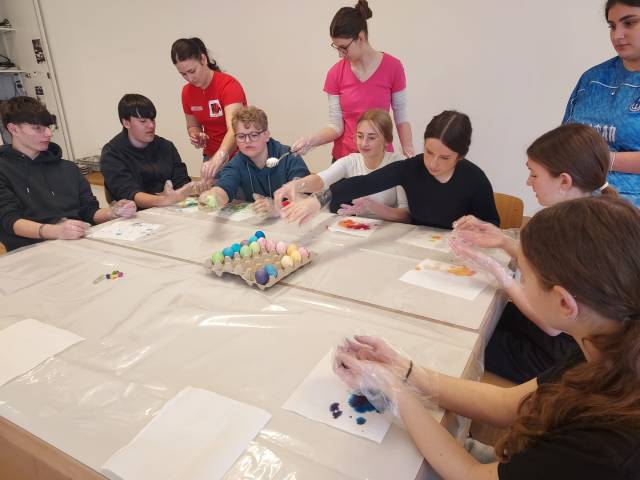 Kreatives Arbeiten gehörte dazu. Foto: zVg