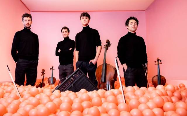 Das vision string quartet, Foto: Harald Hoffmann, zVg