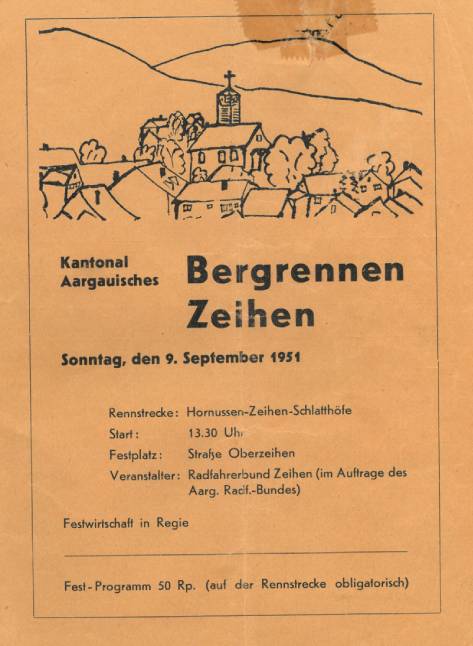 Der Festführer von anno dazumal. Foto: zVg