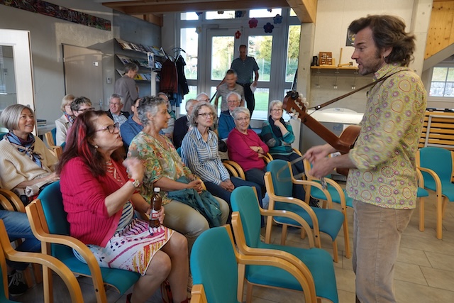 Angeregte Gespräche zwischen Gabriel Kramer und dem Publikum. Foto: Peter Schütz