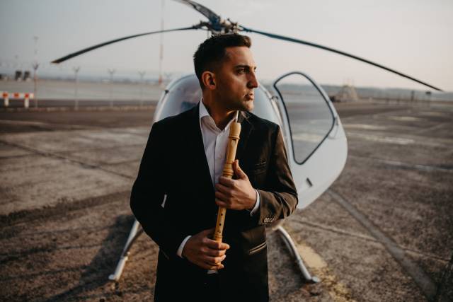 Der Blockflötenvirtuose Isaac Makhdoomi