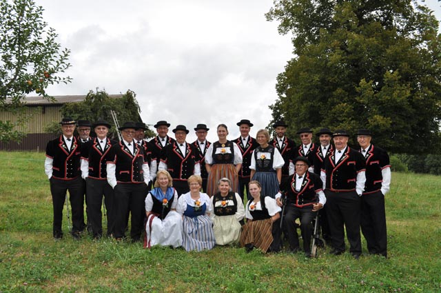 Der Jodlerclub Laufenburg-Rheinfelden singt zum Muttertag. Foto: zVg  