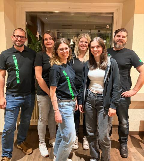 Der Vorstand mit dem neuen Vorstandsmitglied Amira Weiss. Foto: zVg