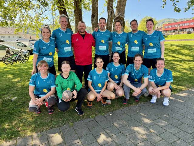 Der Verein HC Fricktal gelangte im Handball-Turnier auf den zweiten Platz. Foto: zVg