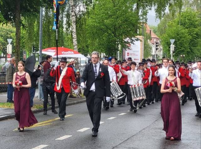 In jeder Hinsicht «Bella Figura» machte die Musikgesellschaft Wittnau beim Musikfest in Biel.