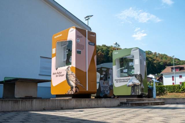 Die Wanderausstellung zur ökologischen Infrastruktur zeigt in frei begehbaren Modulen die Wichtigkeit dieses Netzwerks für die Natur und den Menschen.