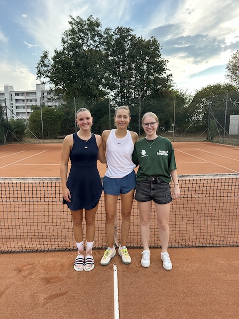 Von links: Annabelle Schneider, Lizanne Mordig, Aimée Frey. Foto. zVg