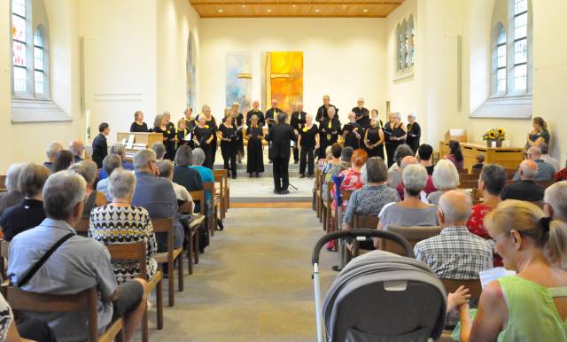 Gospelchor Rheinfelden. Foto: Jutta Wurm-Fischer