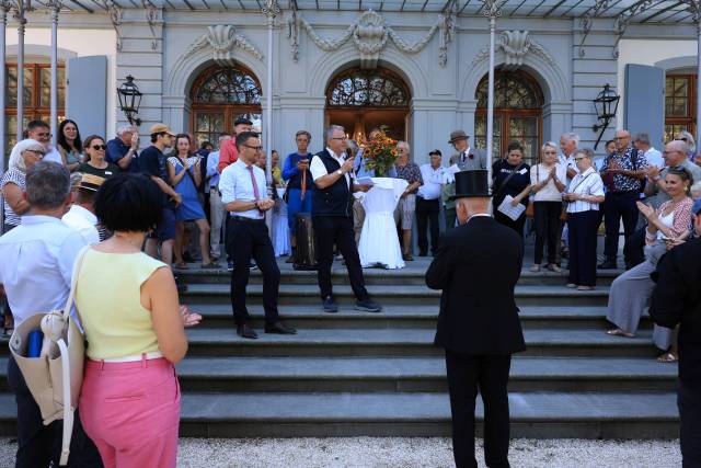 Am Ebenraintag stand das Schloss der Bevölkerung offen.
