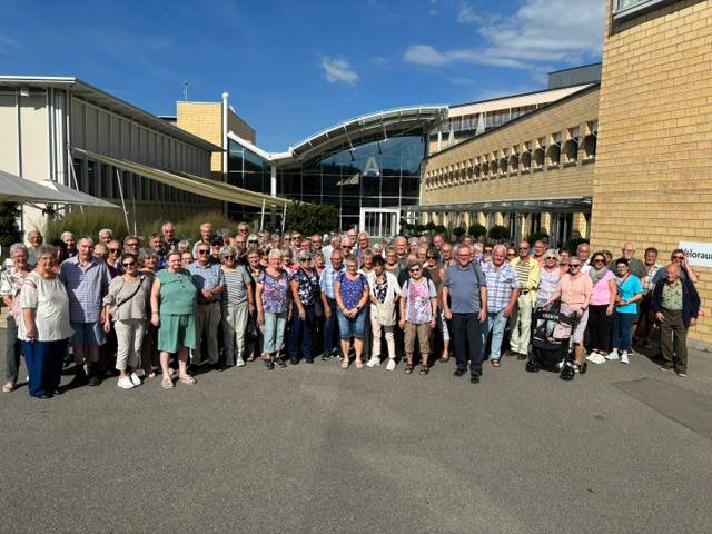 Die Senioren Mettauertal besuchten das Paraplegiker-Zentrum in Nottwil. Foto: zVg