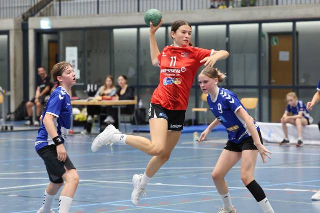 Zoe Kull aus Möhlin in Aktion. Foto: Bernadette Schoeffel