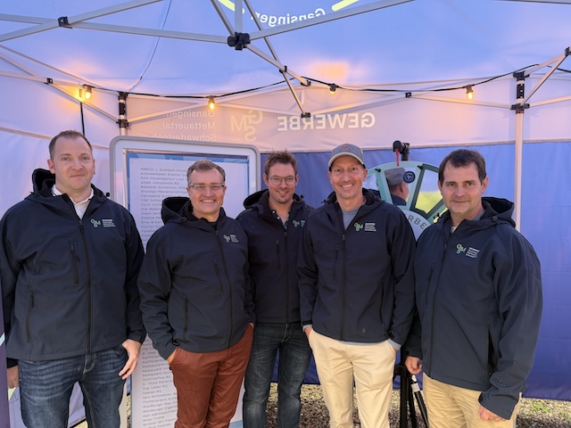 Der GMS-Vorstand (von links): Ciril Schlecht, Präsident Oliver Kalt, Christian Losenegger, Raphael Stolz und Frank Leber. Foto: zVg