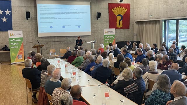 Das Interesse am Vortrag von Katrin Fritz in Möhlin war gross. Foto: zVg